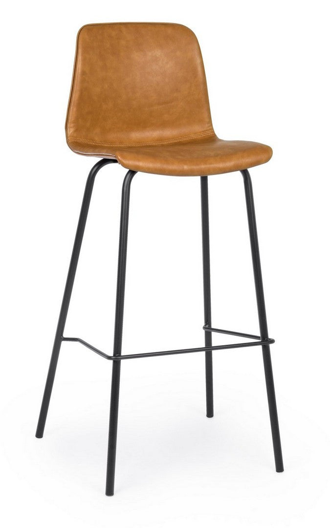 Bar Stool Vintage PU Leather