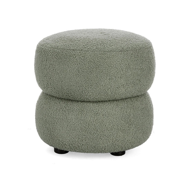 Round Bar Stool Sage Green D41