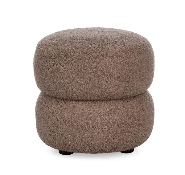 Round Bar Stool Brown D41