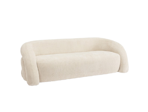 3-Seater Sofa Shell Upholstered L200