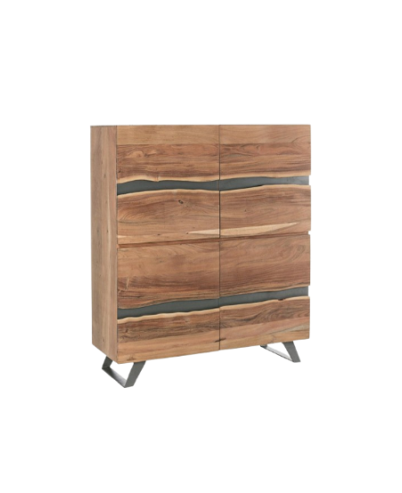 Modern 4-Door Sideboard Cabinet for Extra Storage