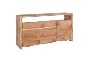 Modern Sideboard with 2 Doors and 3 Drawers for Organized Storage