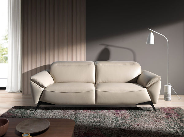 Floor lamp in marble and white steel