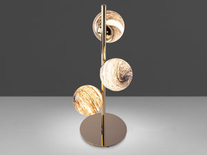 Stainless steel table lamp