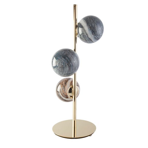 Stainless steel table lamp