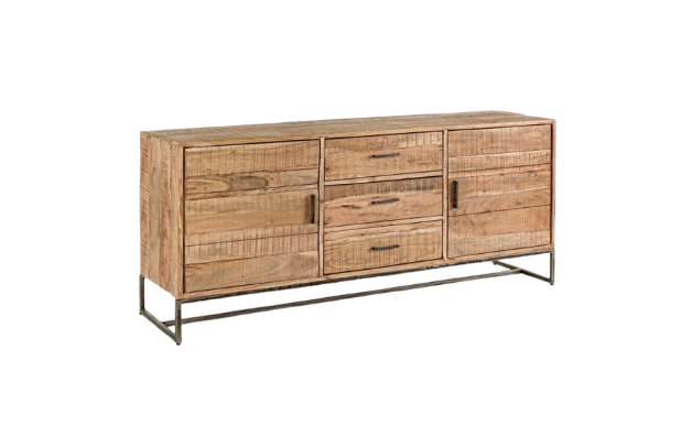 Modern Large Sideboard with 2 Doors and 3 Drawers
