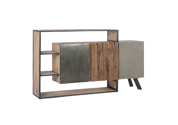 Modern 3-Door Sideboard Cabinet for Stylish Storage