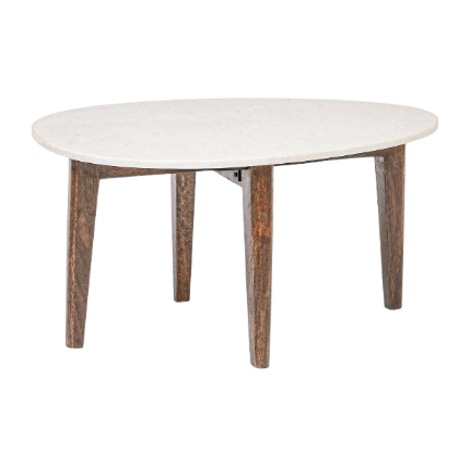 Modern Oval Coffee Table for Living Room L70