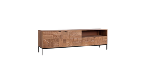 Modern Large TV Stand with 2 Doors and 1 Drawer W180