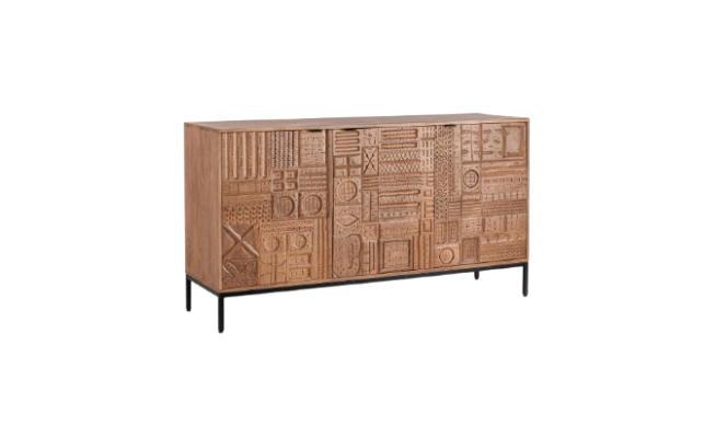 Modern 3-Door Sideboard Cabinet for Storage