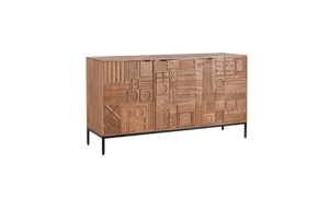 Modern 3-Door Sideboard Cabinet for Storage