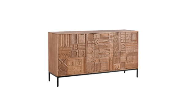 Modern 3-Door Sideboard Cabinet for Storage