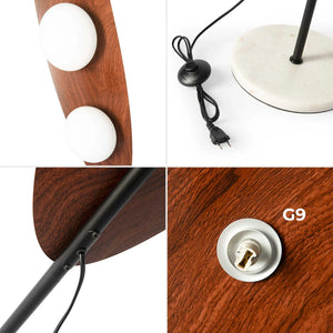 Pacific Floor Lamp – Wood Effect