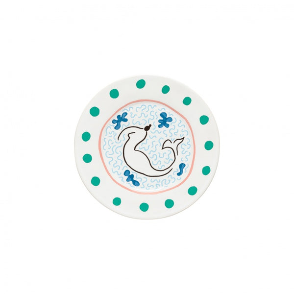 Mermaid dessert plate 22
