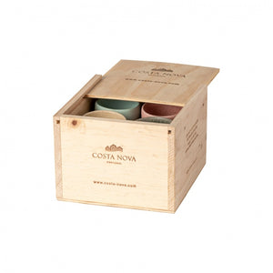 Gift box with 8 espresso cups