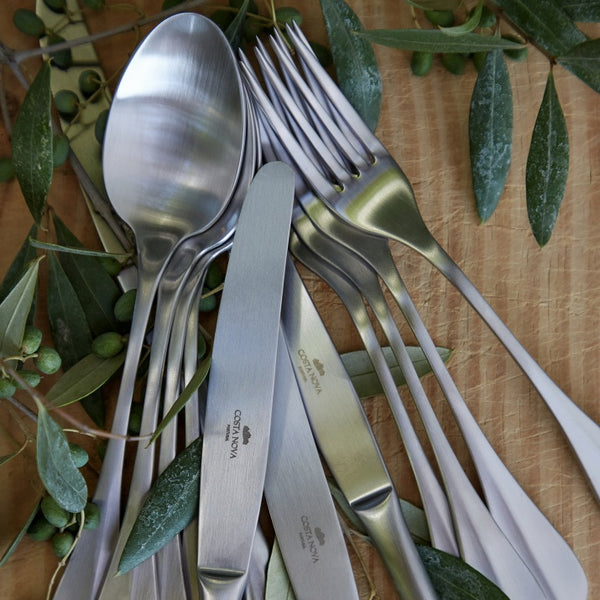 Nau cutlery set 5 pcs 18/10 3.5mm brushed