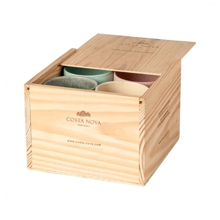 Gift box with 8 lungo glasses