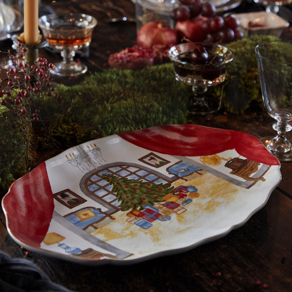Oval tray 40