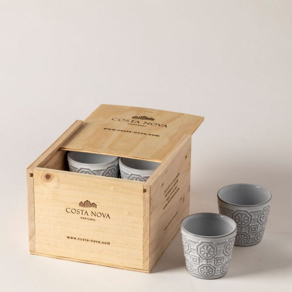 Gift box with 8 espresso cups