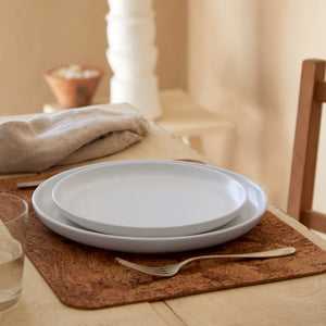 Set of 4 rectangular cork placemats