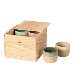 Gift box with 8 espresso cups