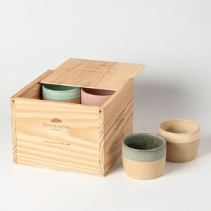 Gift box with 8 espresso cups