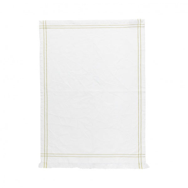 100% CO embroidered kitchen towel