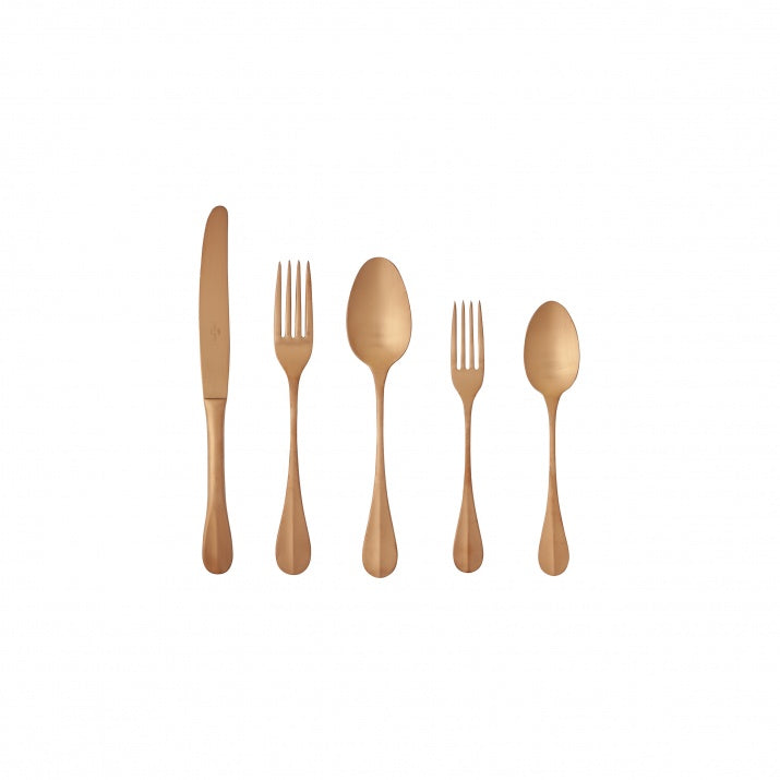 Nau cutlery set 5 pcs 18/10 3.5mm brushed