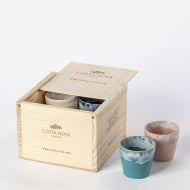 Gift box with 8 espresso cups