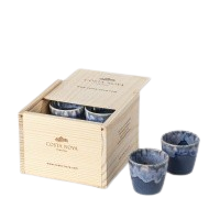 Gift box with 8 espresso cups