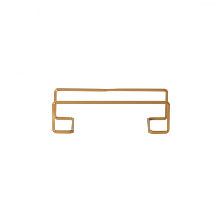 Rectangular metal support 2 floors 40