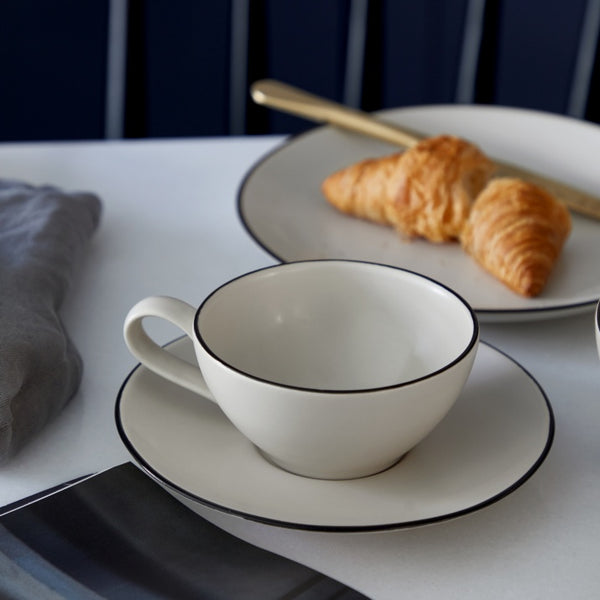Tea cup and saucer 0.21 L