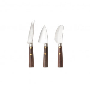 Set of 3 cheese knives
