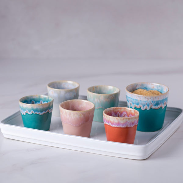 Turquoise espresso cup 0.09 L