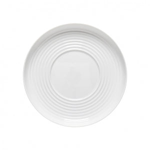 Round wavy porcelain deep plate 29