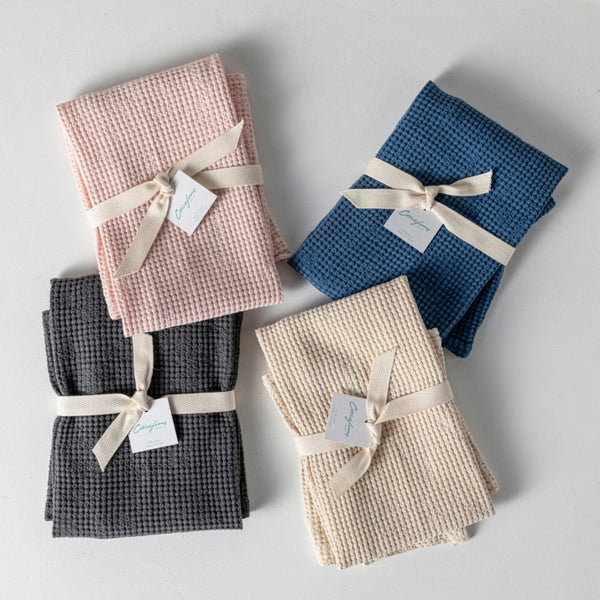 100% CO Micro Waffle Kitchen Towel