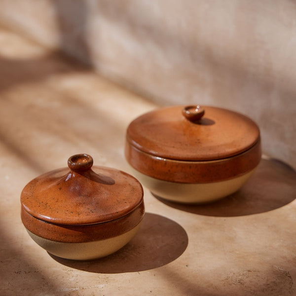 Oven bowl with lid 12
