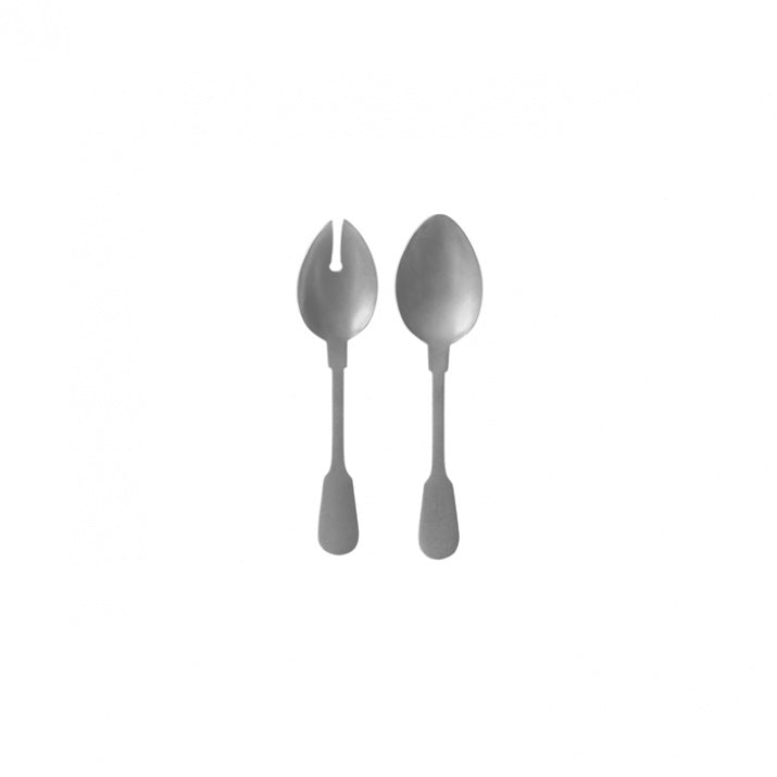 Salad cutlery 18/10 2.5mm matte