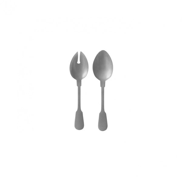 Salad cutlery 18/10 2.5mm matte
