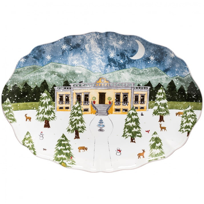 Oval tray 50