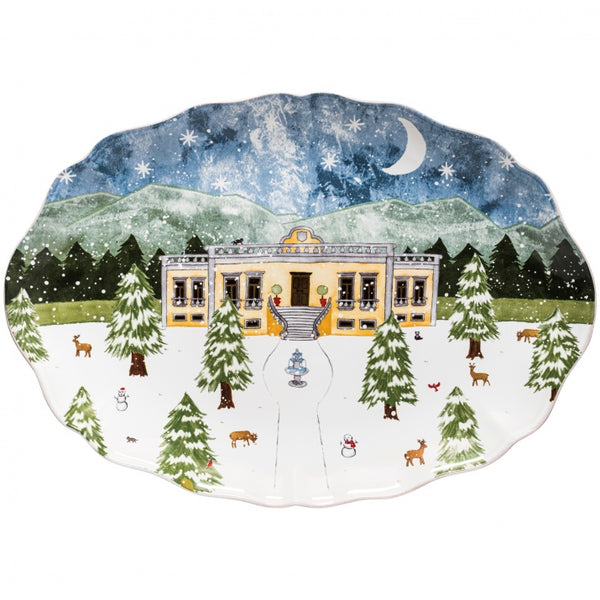 Oval tray 50