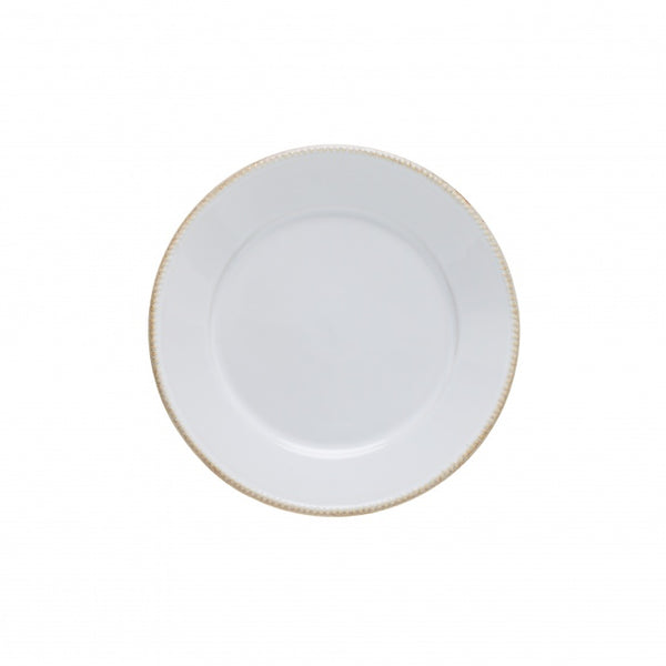 Red dessert plate 23cm