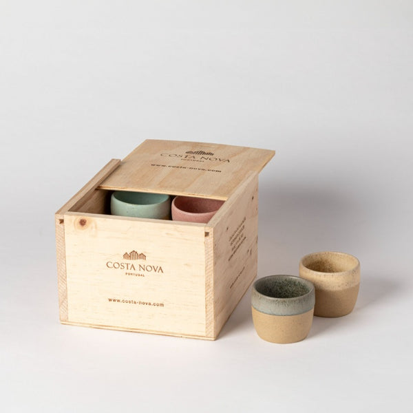 Gift box with 8 espresso cups