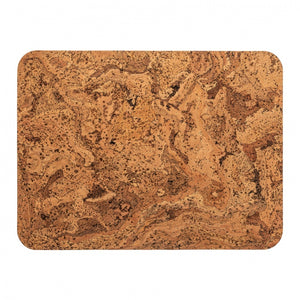 Set of 4 rectangular cork placemats