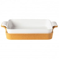 Rectangular baking tray with cork tray 39