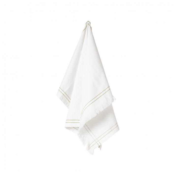100% CO embroidered kitchen towel