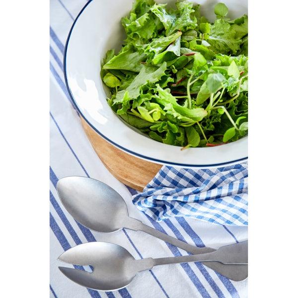 Salad cutlery 18/10 2.5mm matte