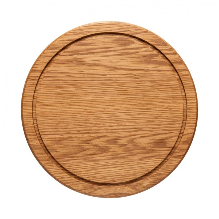 Oak wood cutting board/cover with groove 35