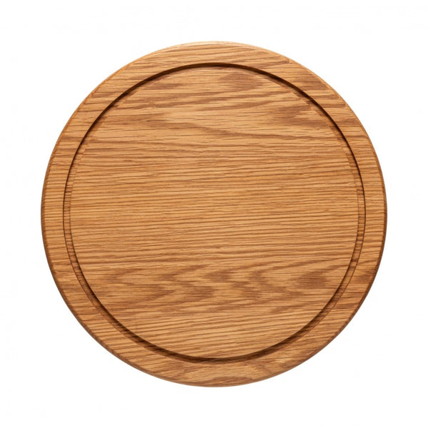 Oak wood cutting board/cover with groove 35