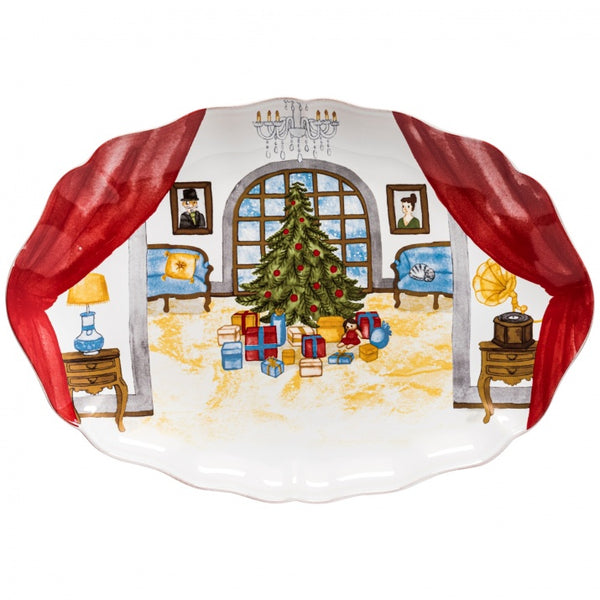 Oval tray 40